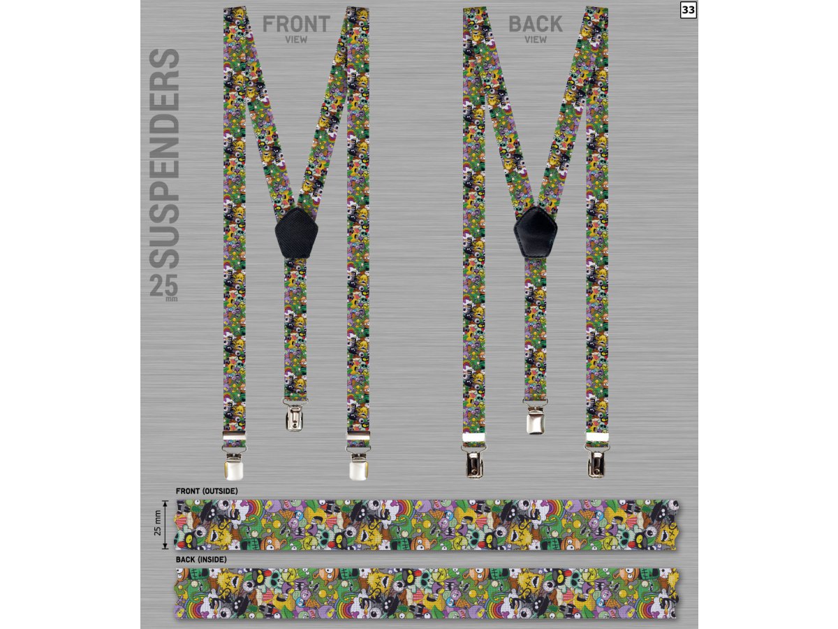 Suspenders with custom print-foto-40