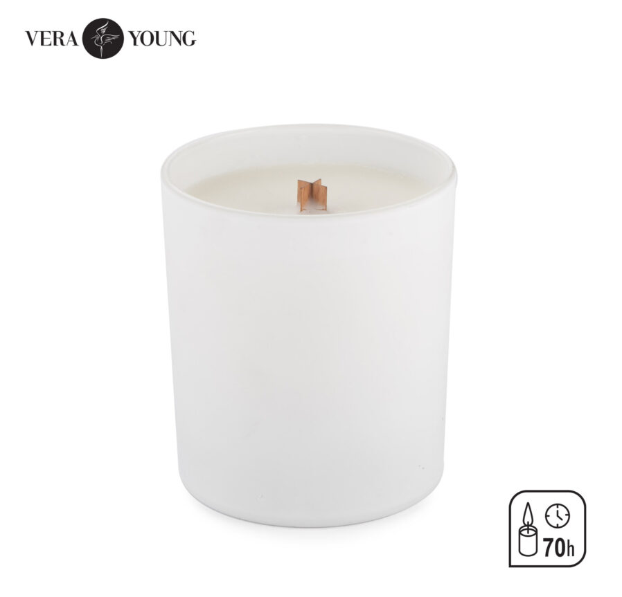 Soybean wax candle 220g - Library - VERA YOUNG