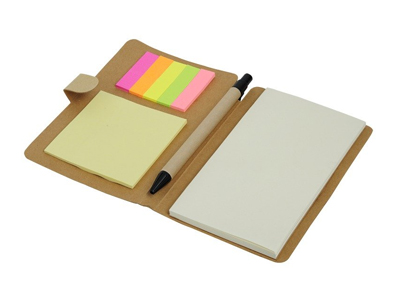 Ecological notebook with a ball pen MARRO