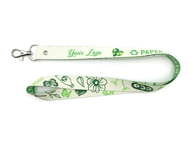 Paper ECO lanyard with hook