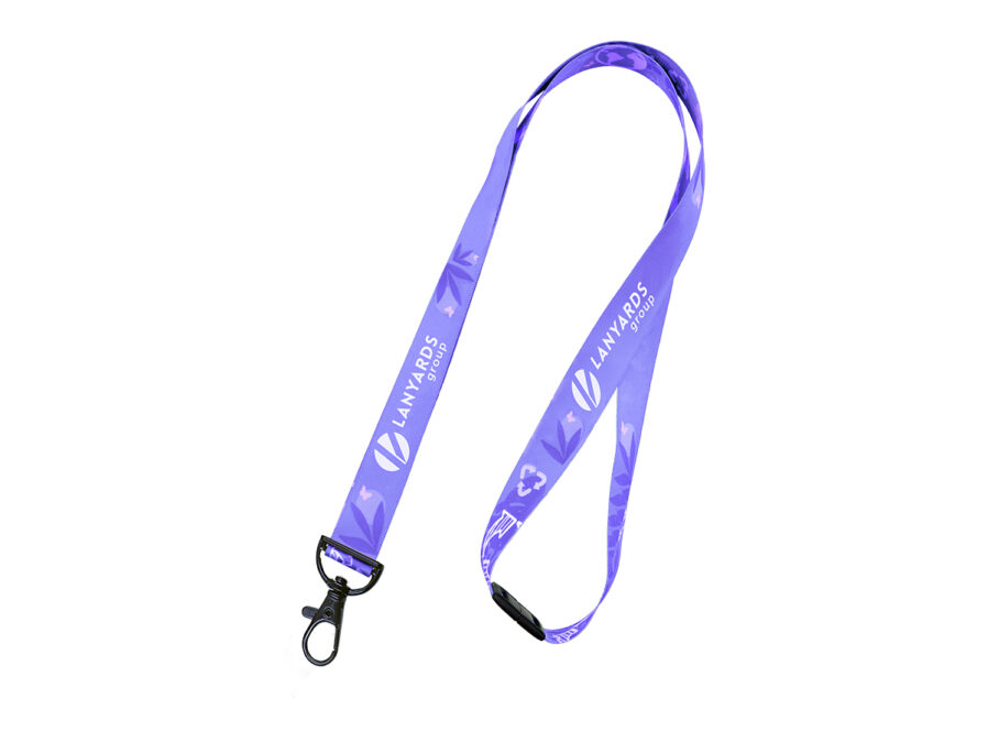 Seamless lanyard with safety connector – fish hook