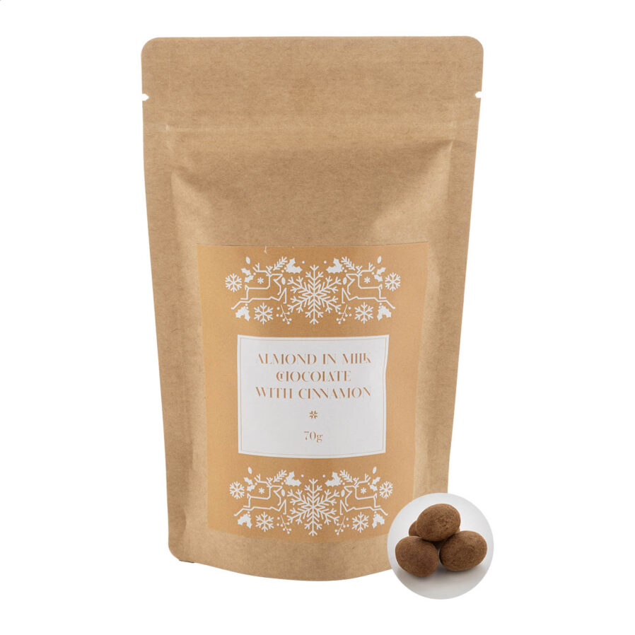 Chocolat cinnamon almonds, 70g Cinnanut