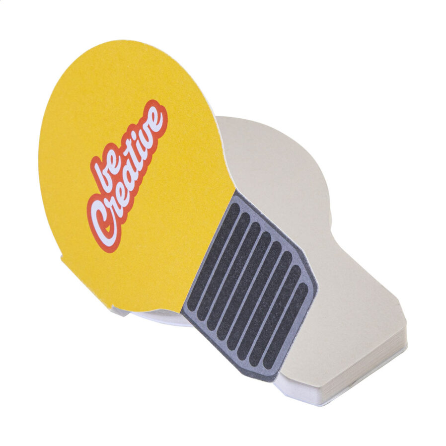 Custom sticky notepad CreaStick Bulb