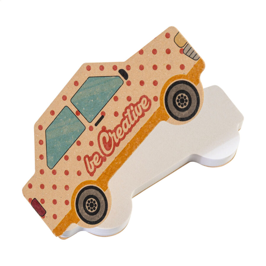 Custom sticky notepad CreaStick Car Eco