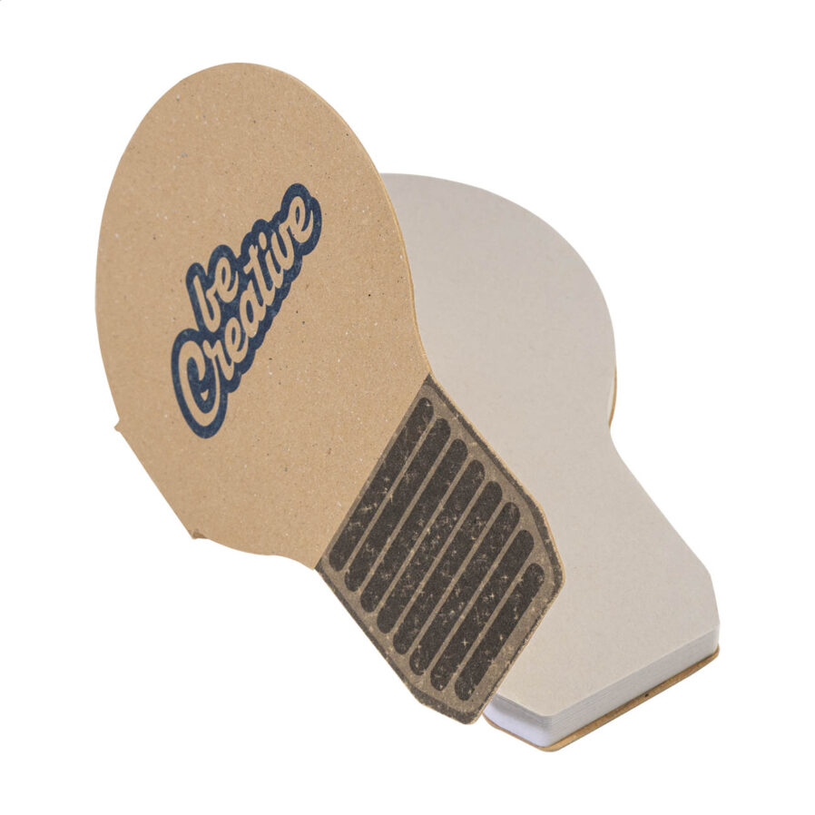 Custom sticky notepad CreaStick Bulb Eco