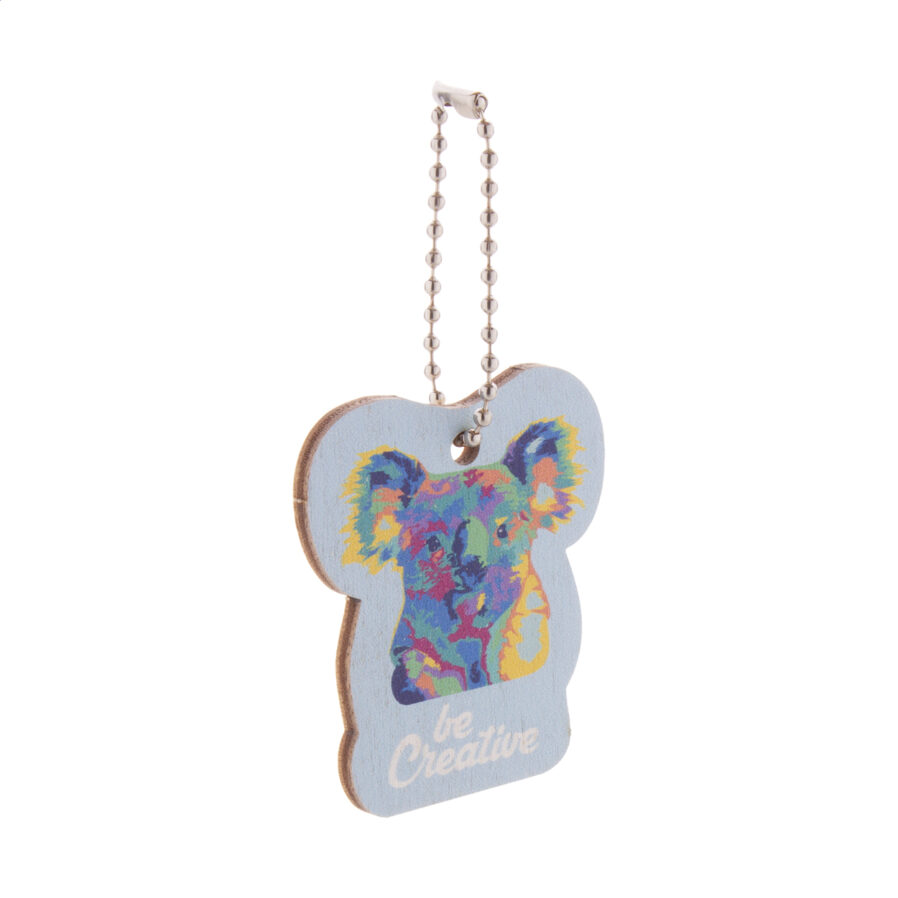 Custom keyring CreaFob Wood