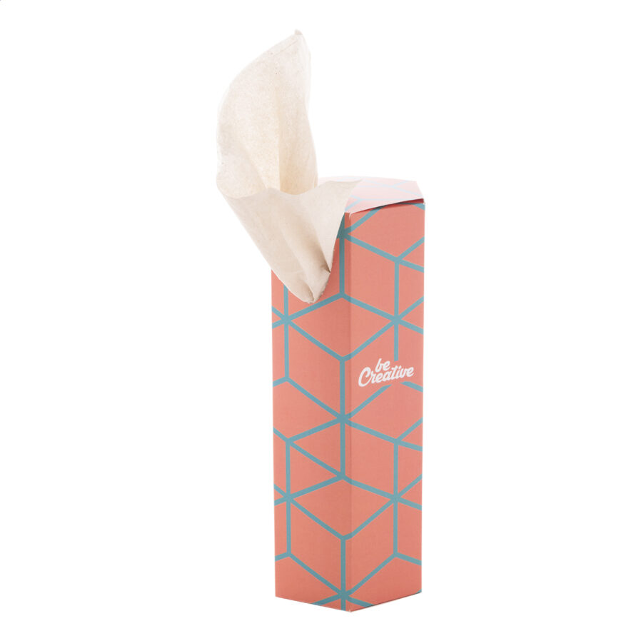 Custom paper tissues CreaSneeze Hex