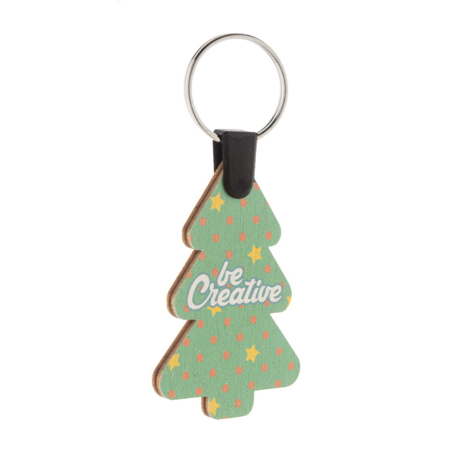 Custom Christmas keyring, Christmas tree Fjerny Creative