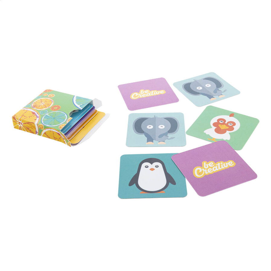 Custom memory game, animals Minimor