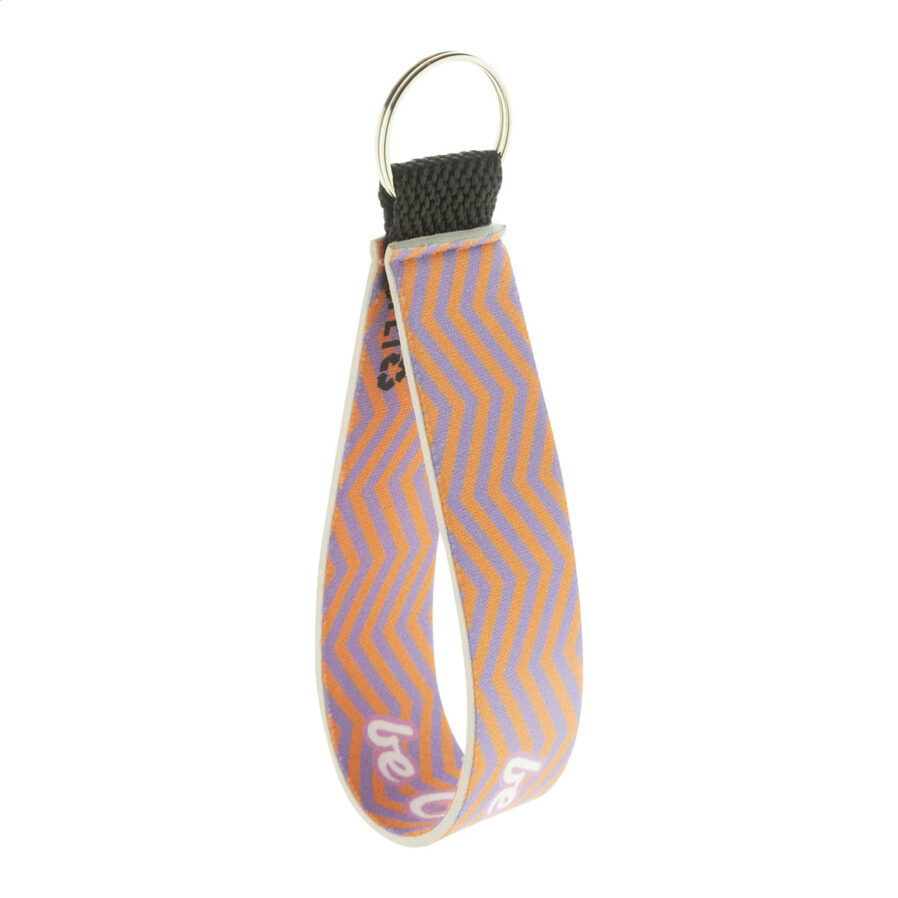 Custom RPET keyring Strappy