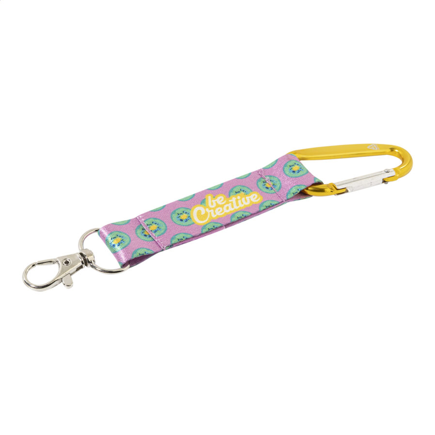 Custom RPET keyring SuboRing Double