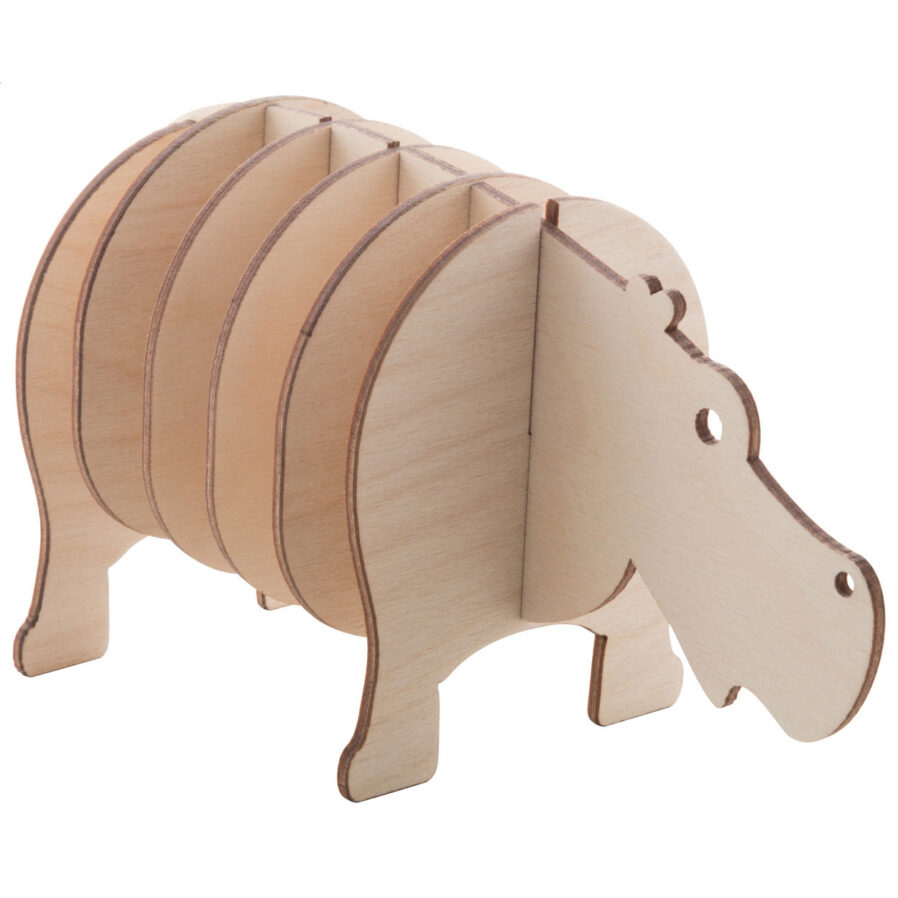 Coaster set, hippo Noah