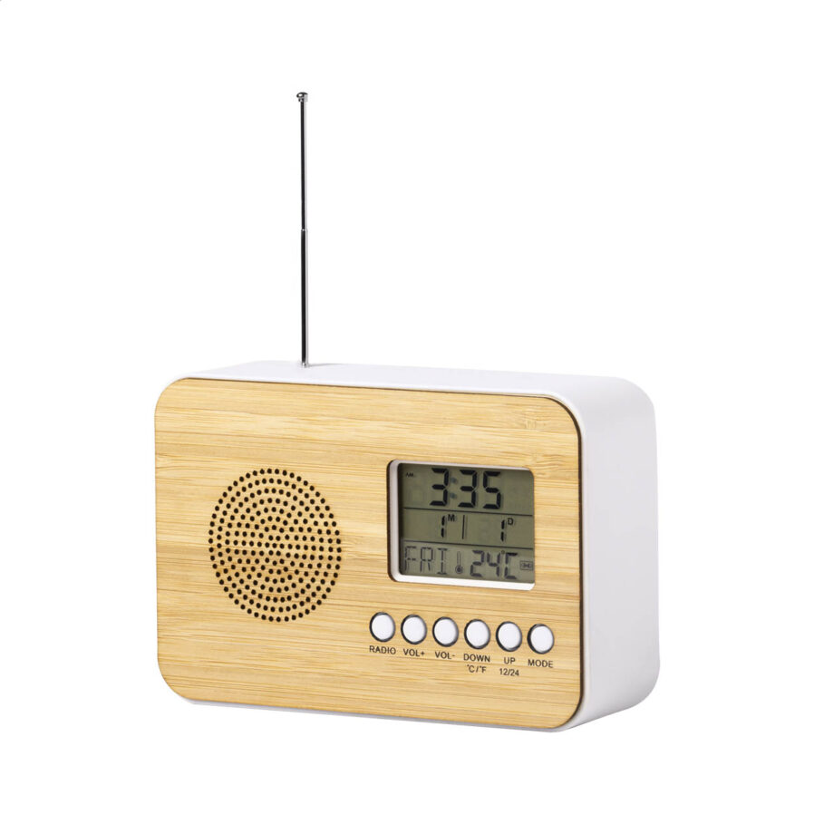 Radio desk clock Bordio