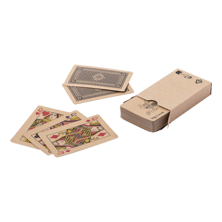 Recycled paper playing cards Pacca