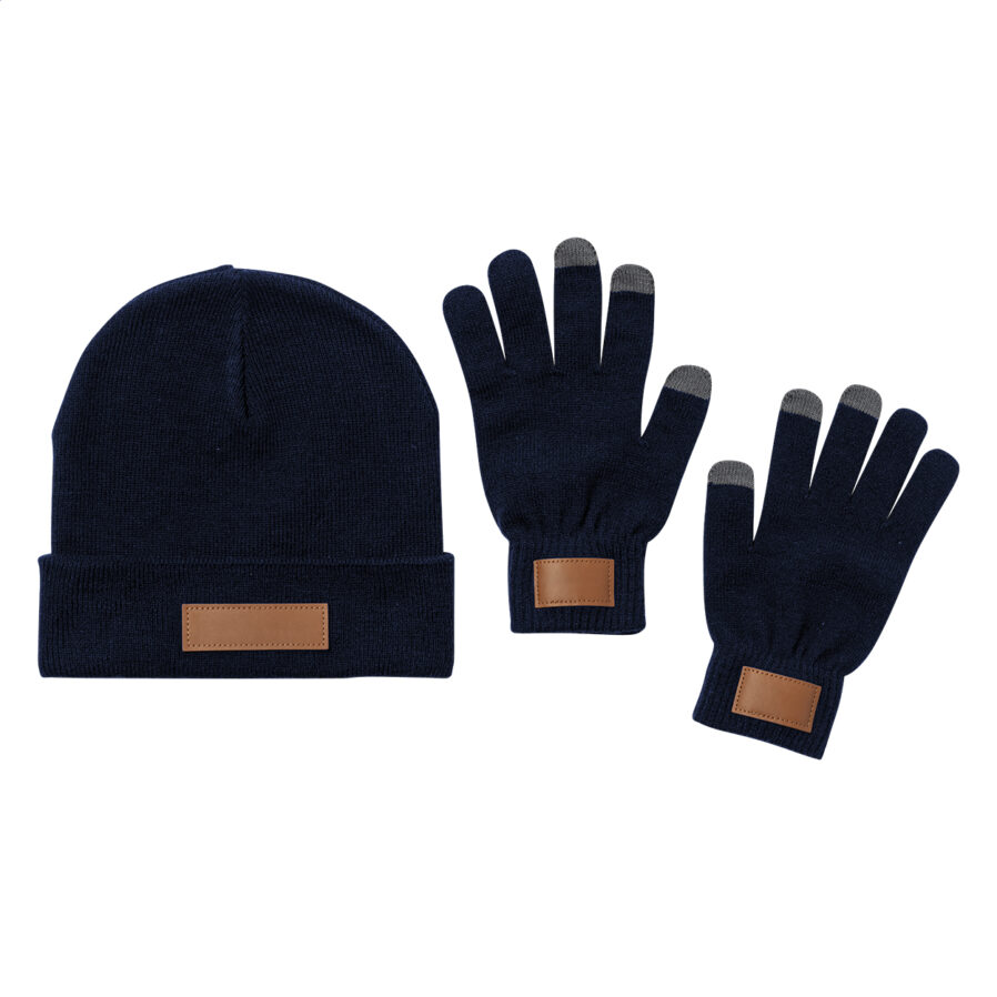 Hat and gloves set Pashen