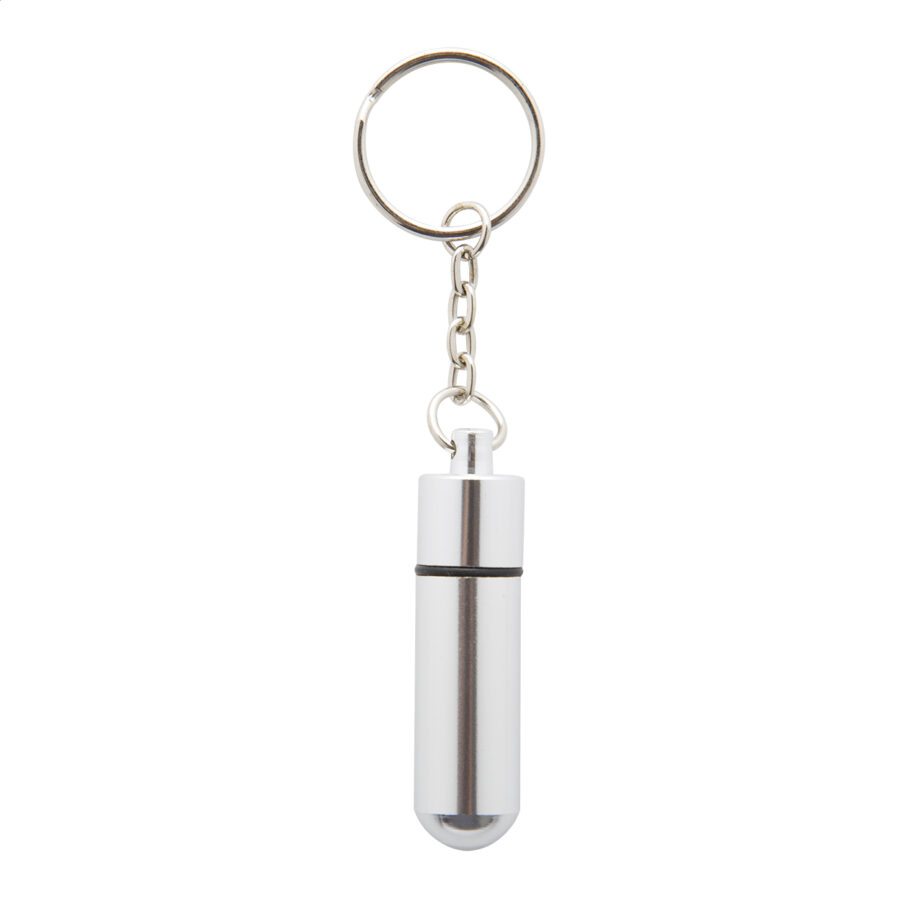 Keyring pillbox Carrypill