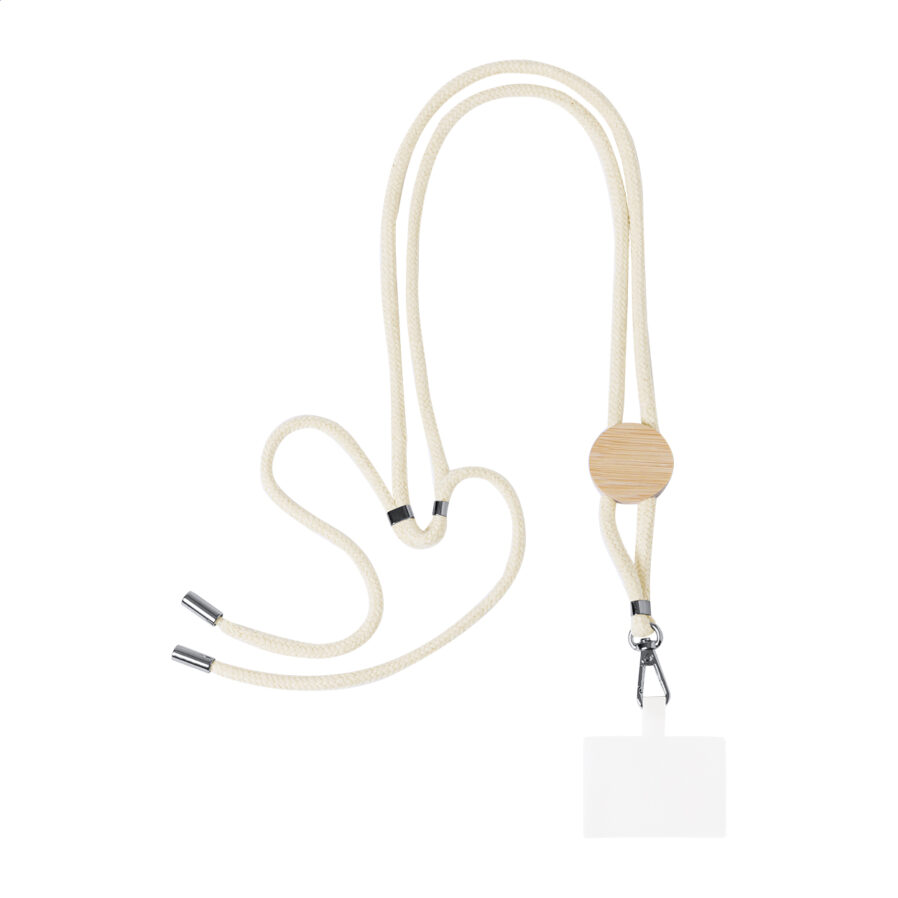 Mobile holder lanyard, circle Cohol Neck