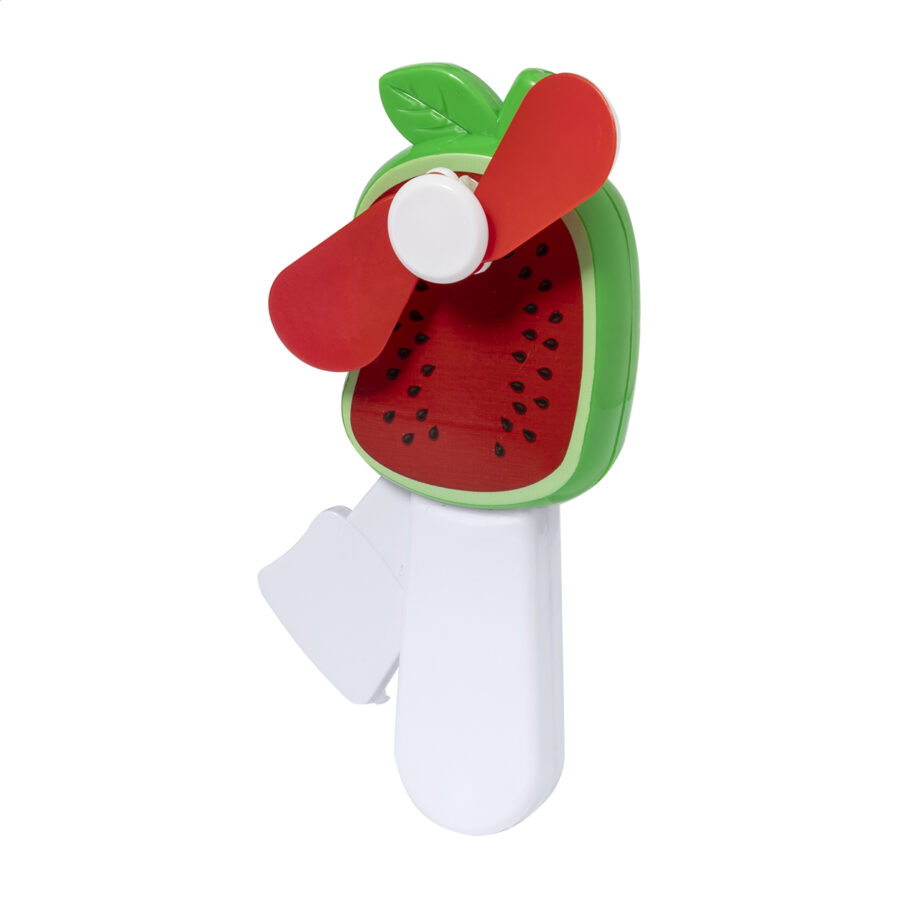 Hand fan, watermelon Amalfi