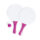 pink-white