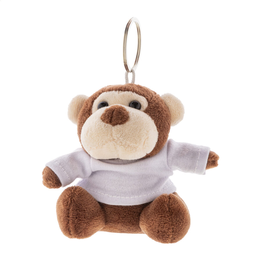 Plush monkey keyring ApeFob