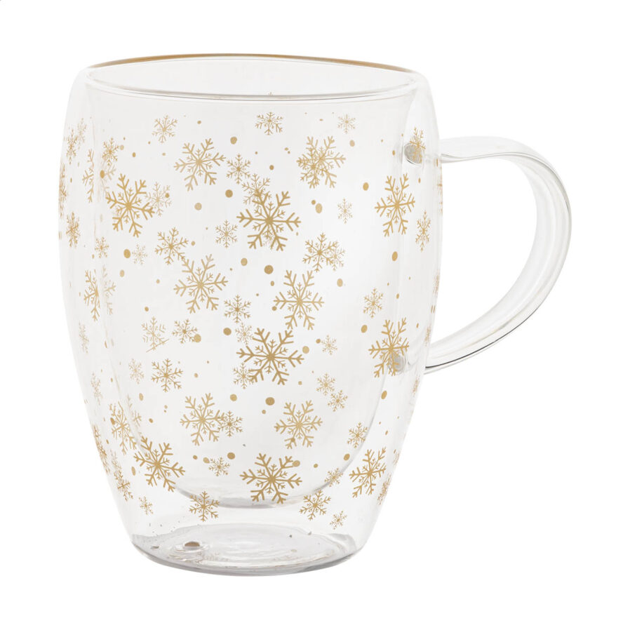Christmas glass thermo mug Snostro