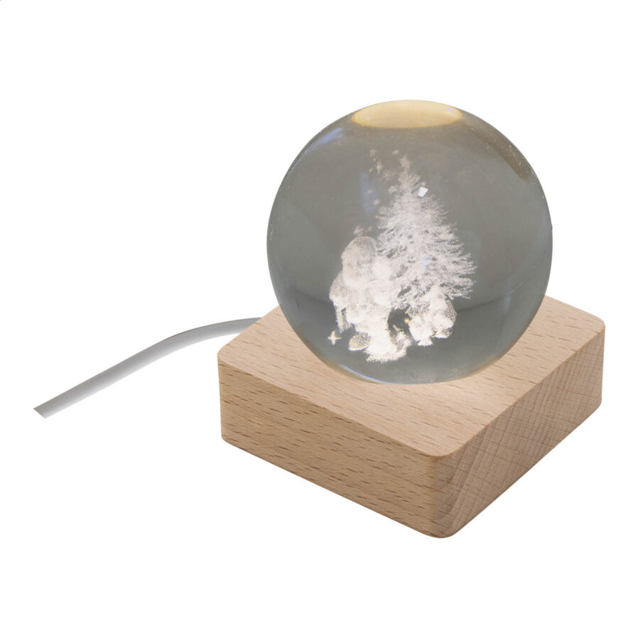 Christmas light globe Borealis