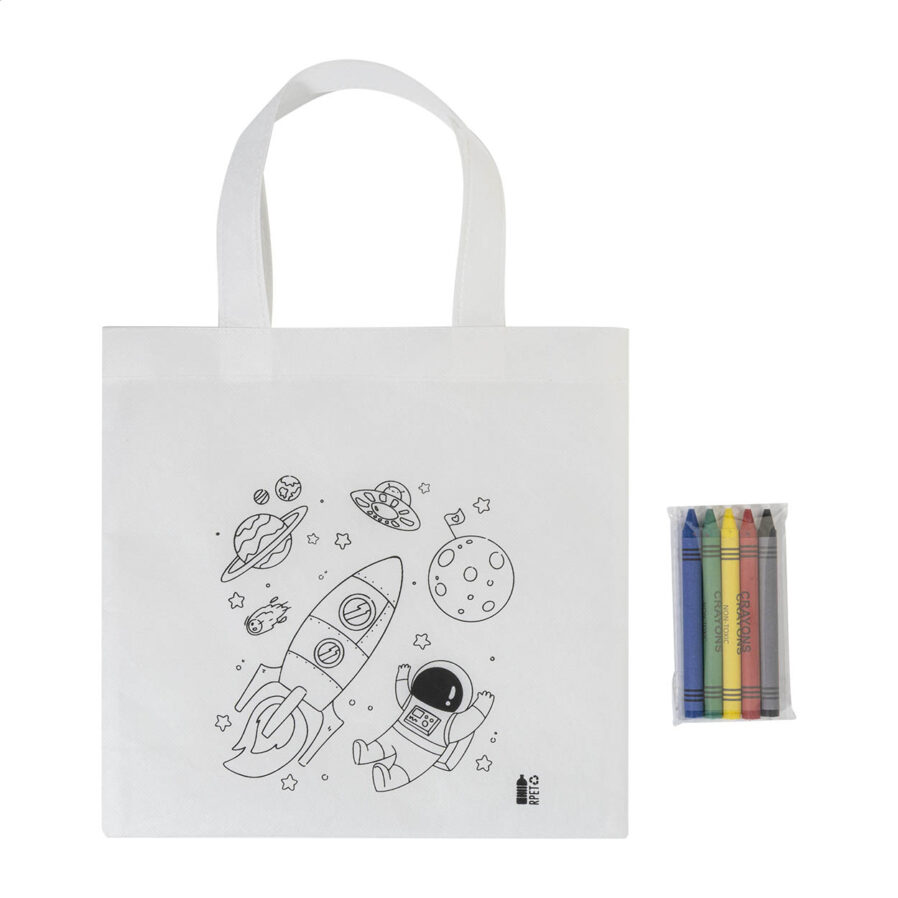 RPET colouring shopping bag Spacolo