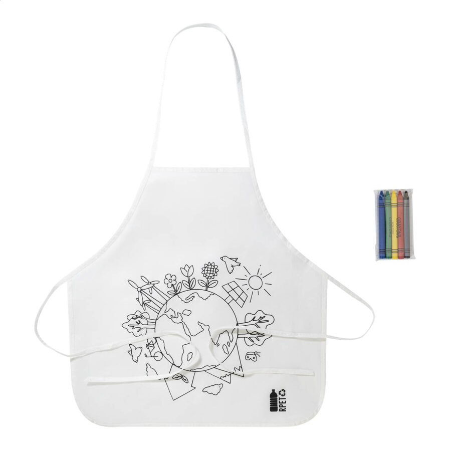 RPET colouring apron Ecolo