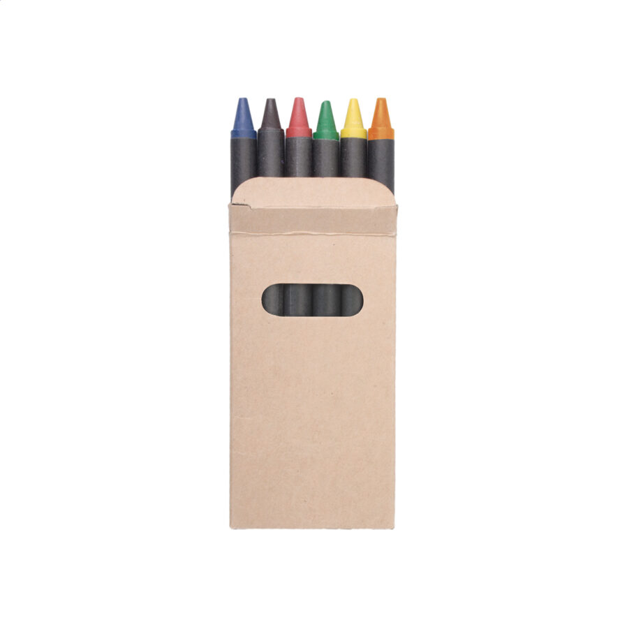 Set of 6 crayons Liddy