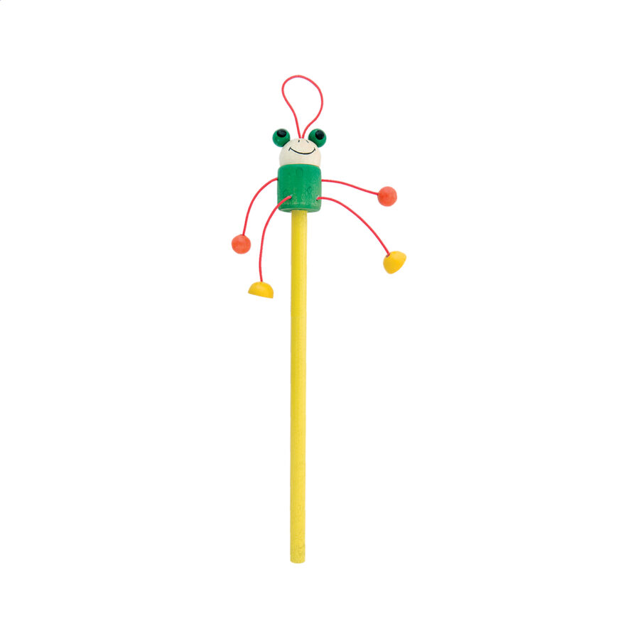 Wooden pencil, frog Farm