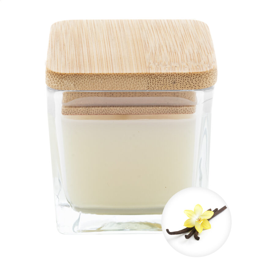 Candle, vanilla Cubama