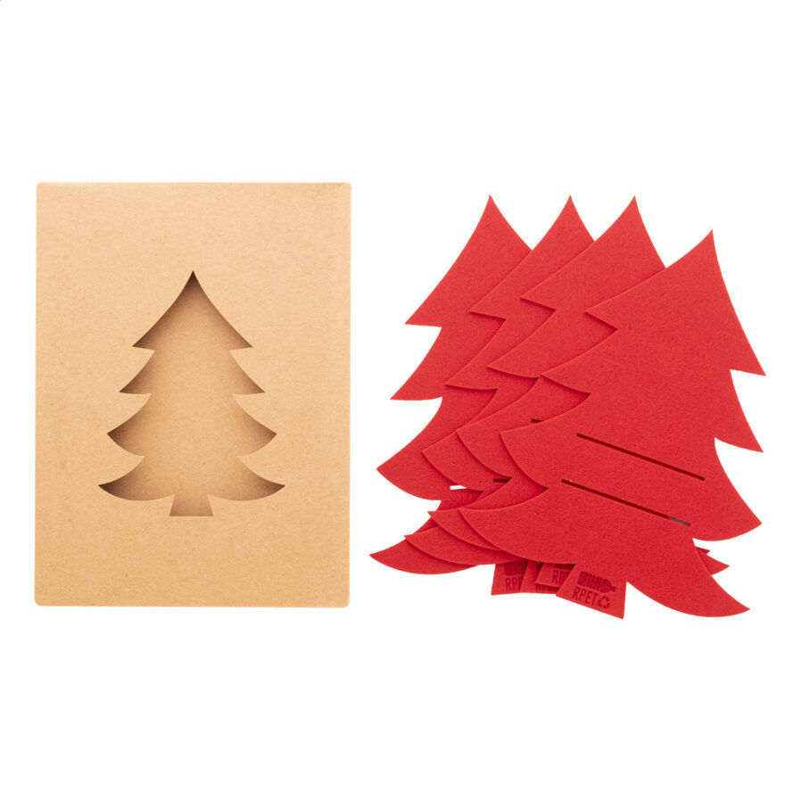 RPET Christmas cutlery holder set Tonsvik