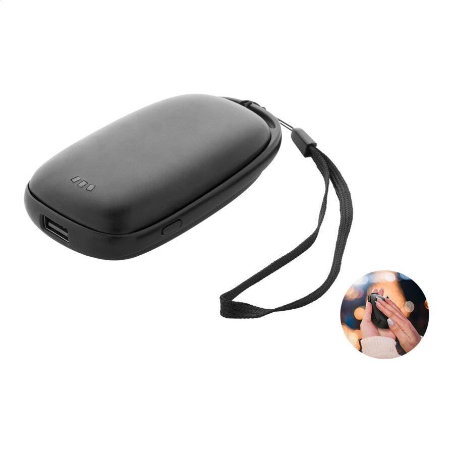 Hand warmer power bank PowerPalm