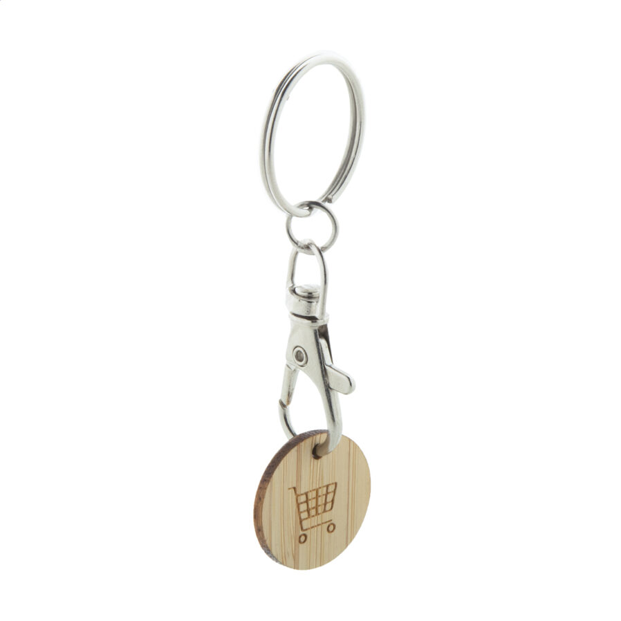 Trolley coin keyring Boomarket